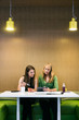 © seanlockephotography - Workspace: Businesswomen Looking Together At Digital Tablet