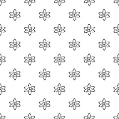 Poster - Atom pattern seamless