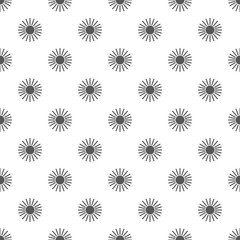 Poster - Sun pattern seamless