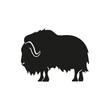 Musk ox simple icon