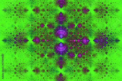 Fractal graphic geometric pattern colorful wallpaper illustrate space dreamin...