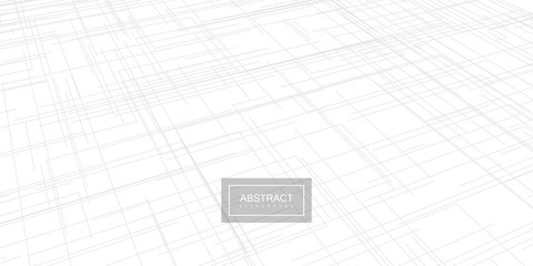Poster - Vector abstract linear background