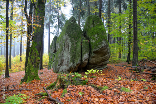 Granit Felsen Fichtelgebirge Gestein Foto © sonne_fleckl