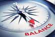 © peterschreiber.media - Kompass Silber Balance