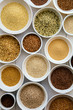© pixelstories/Stocksy - Various health seeds and grains arranged in bowls