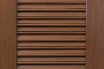 Wall Mural - Brown wood door texture.