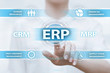 © Sikov - Enterprise Resource Planning ERP Corporate Company Management Business Internet Technology Concept