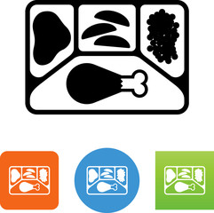 Sticker - TV Dinner Icon