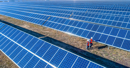 Wall Mural - solar power station