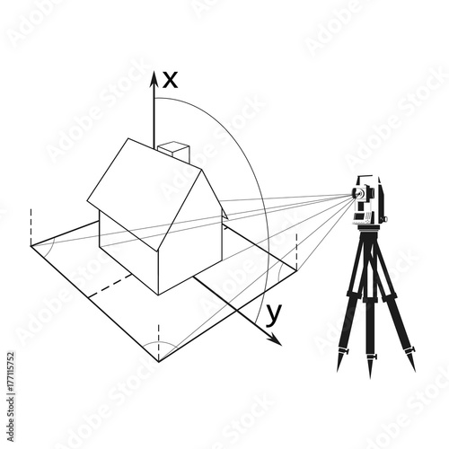 Surveying For Home Buy This Stock Vector And Explore Similar - surveying for hom!   e