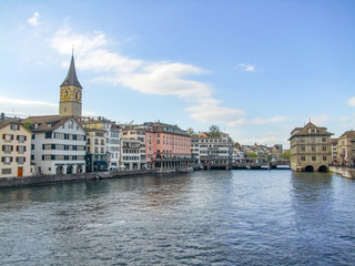 Wall Mural - Zurich in Switzerland