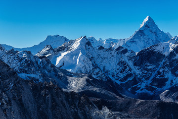 Wall Mural - Snowy mountains of the Himalayas