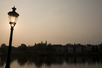 de skyline van Maastricht