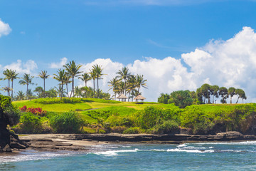 Wall Mural - Tabanan beach. Bali, Indonesia.