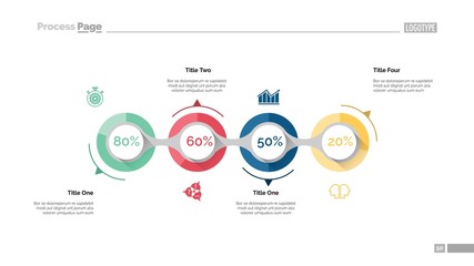 Poster - Business goal achievement slide template