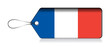 French flag label, Made in France