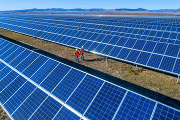 Wall Mural - solar power station