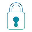 © Gstudio - safe padlock isolated icon