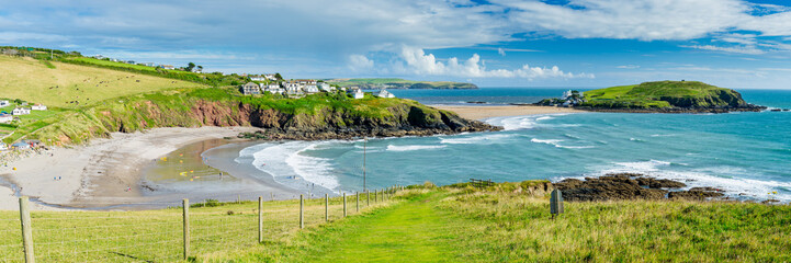 Wall Mural - Challaborough Bay and Burgh Island Devon England