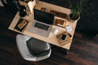 © Lumina/Stocksy - Modern Office With a Wooden Desk