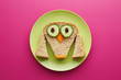 © 365mm/Stocksy - Food for kids - funny owl