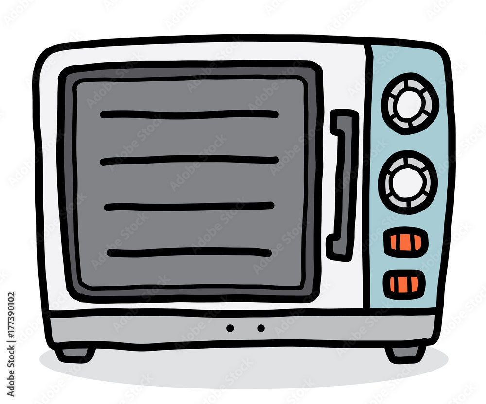 cartoon oven picture