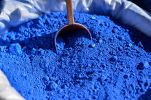 Powdered Blue Pigment