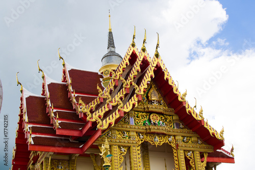 Plakat świątynia Tajlandia Azja