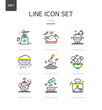 © DAWOOL - Cooking line icon set