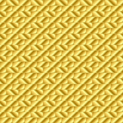 Poster - Abstract vector seamless pattern with golden texture. Background with expensive metal. Color image. Gold filling.Gold steel plate texture background