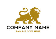 Unique Lion Logo Illustration
