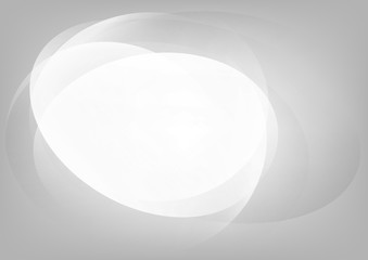 Poster - abstract white background with smooth lines