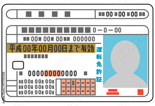 運転免許証 ゴールド 平成 Stock イラスト Adobe Stock 運転免許証 ゴールド 平成 Stock イラスト Adobe Stock