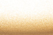 Golden (yellow) glitter background. Sparkle texture. Abstract gradient background blurred for New Years or Christmas holiday