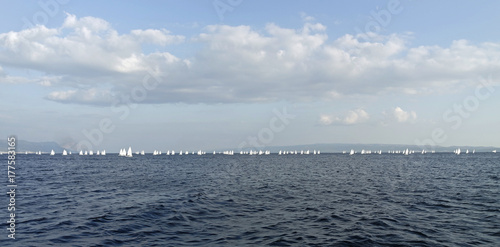 Zdjęcie XXL żaglówki na morzu mediterreńskim