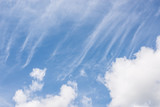 Fototapeta Na sufit - blue sky with cloud beautiful