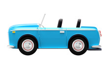 Car Luxury Cabriolet Blue Side