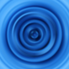 Aufkleber - Ripples. Circular vibrations. Vector pattern with pulsate concentric circles