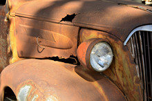 Rusty Metal Vintage Automobile 