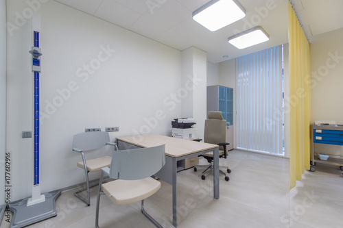 Zdjęcie XXL Nowoczesne wnętrze biura ginekologicznego