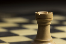 A White King Chess Piece