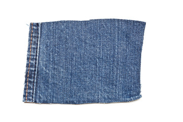 blue denim cotton jeans patch