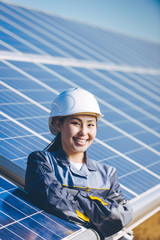 Wall Mural - solar power station