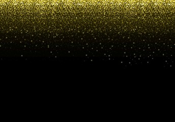 Wall Mural - golden glitter