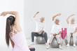 © Photographee.eu - Rehabilitation on exercise balls