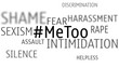 #meToo Concept against Harassment and Sexism