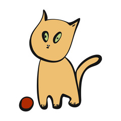 Sticker - Cartoon Cat