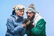 © LIGHTFIELD STUDIOS - man warming girlfriends hands