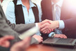 © ASDF - Business People Meeting Discussion Corporate Handshake Concept