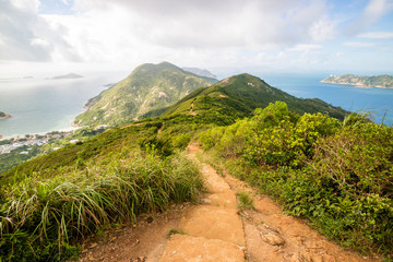 Dragon 's Back mountain trail, best urban hiking trail in Hong Kong